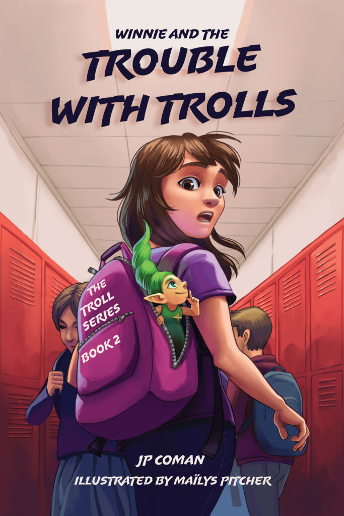 Winnie and the Trouble with Trolls cover