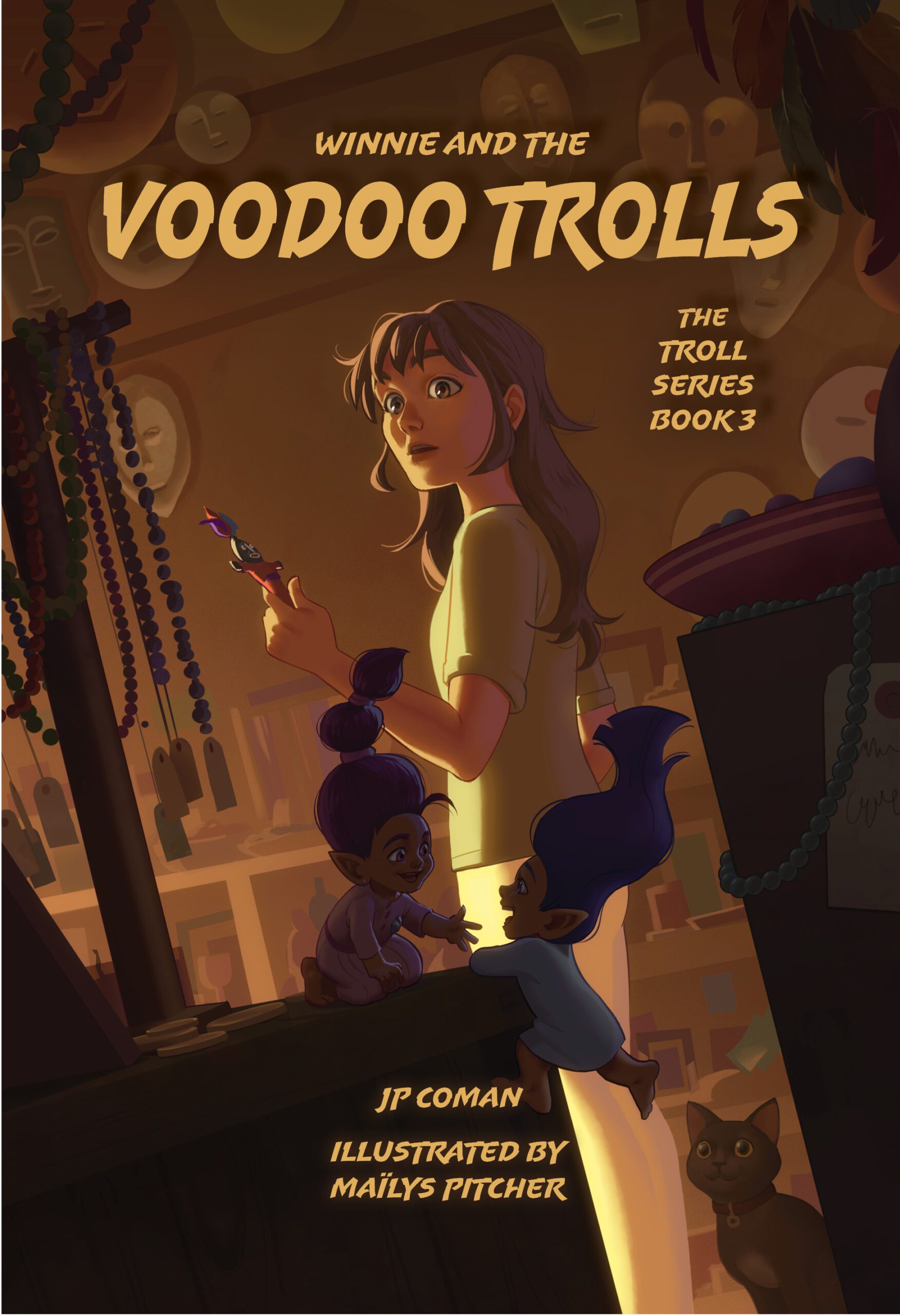 Book cover of Winnie in the Voodoo Shop